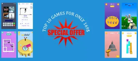 ELMOUS Games Summer Mega Bundle: 10 Games worth SellUnitySourceCode
